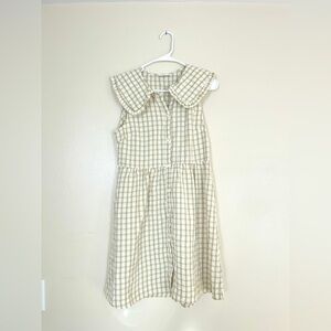 Villa collared plaid dress